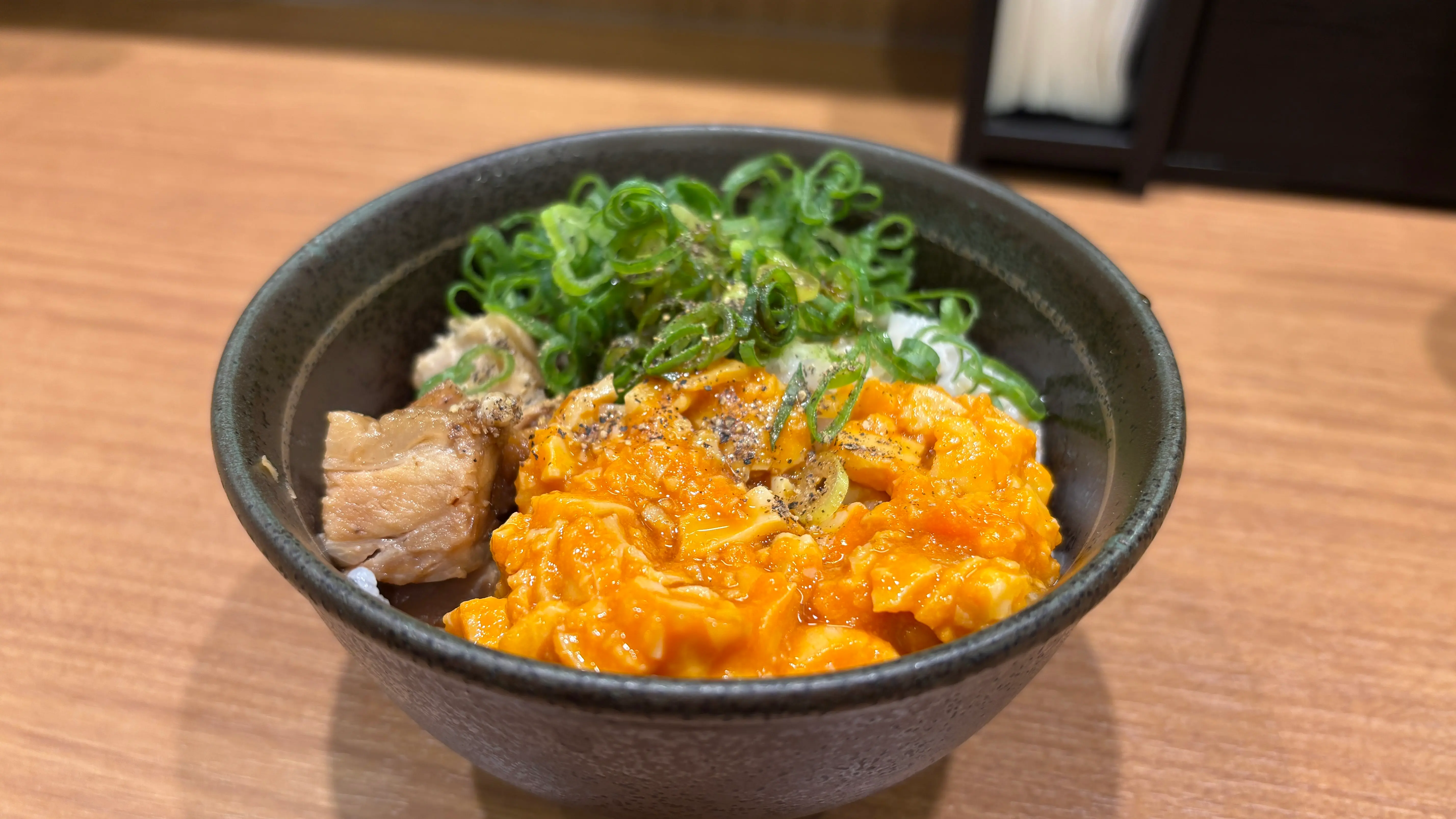 チャーネギ玉丼